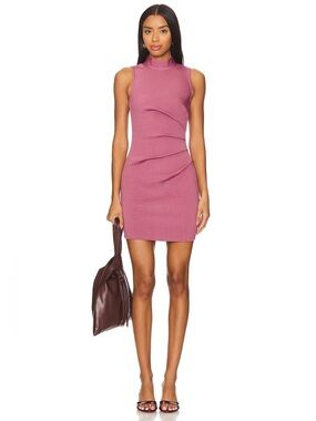 ELLIATT Vera Sleeveless Mock Neck Mini Dress XS